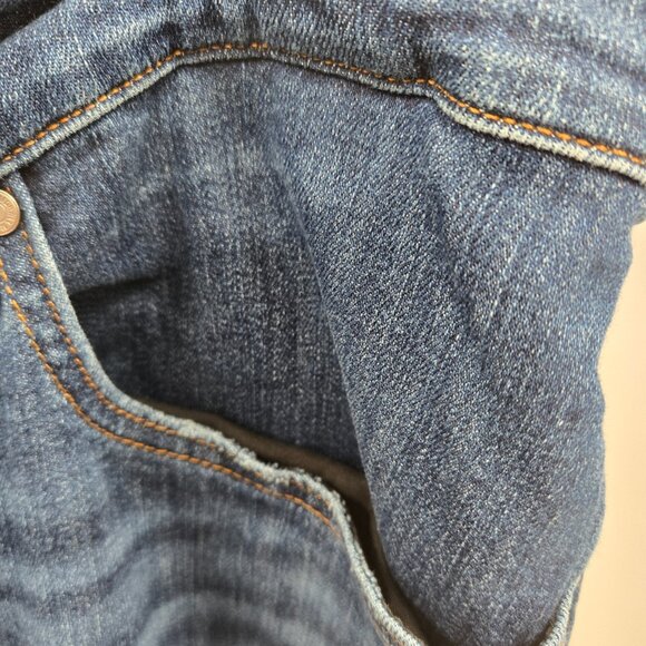 Seven 7 For all Mankind Blue The Straight Malibu Jeans Waist 40 - Picture 5 of 16